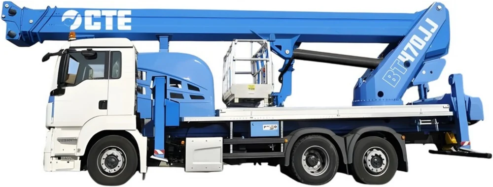 Nacelle télescopique grande hauteur B-LIFT 470 HR