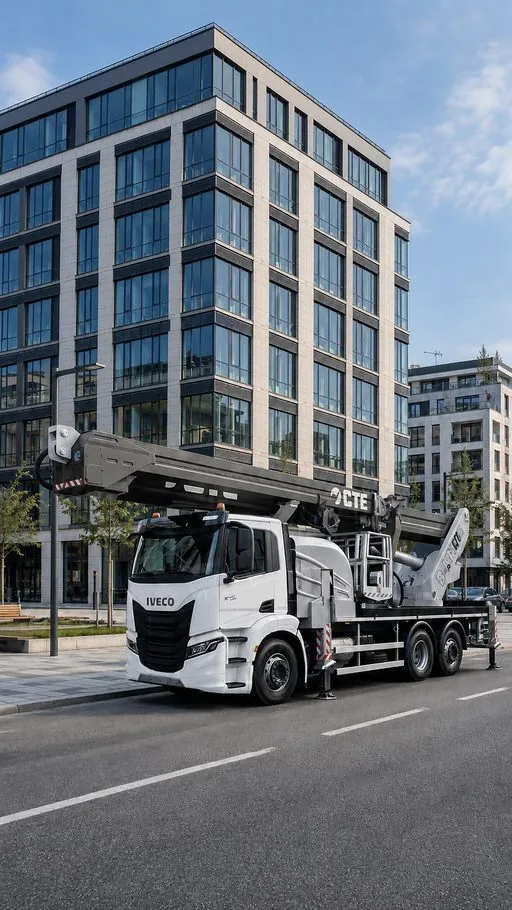 Nacelle télescopique grande hauteur B-LIFT 470 HR