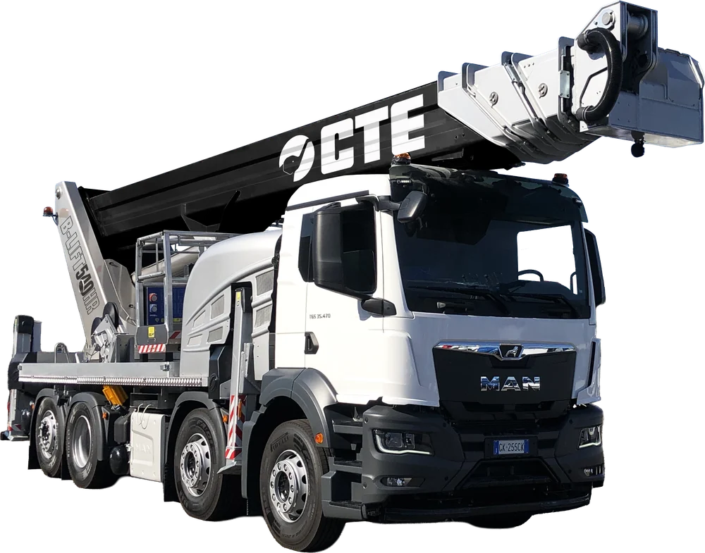 Nacelle télescopique grande hauteur B-LIFT 540 HR