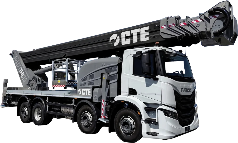 Nacelle télescopique grande hauteur B-LIFT 750 HR